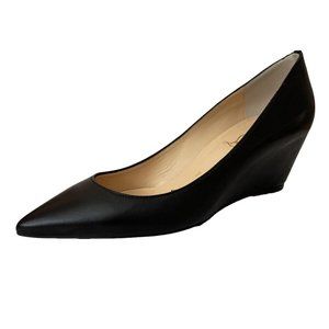 Christian Louboutin Pipina 55 mm Napa Hidden Wedge Heels Pointed Toe EUR 37 US 7